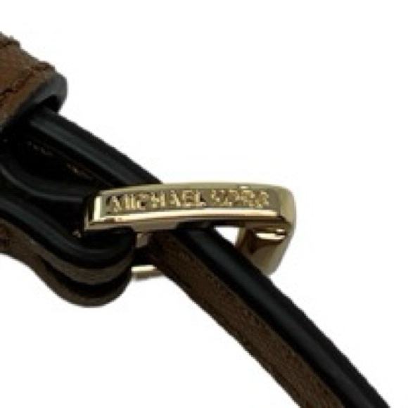 NEW Michael KORS Jet Set Medium Logo Dome Satchel Crossbody - Picture 12 of 15